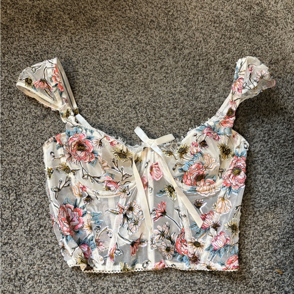 Victoria’s Secret Unlined Bra Corset Top